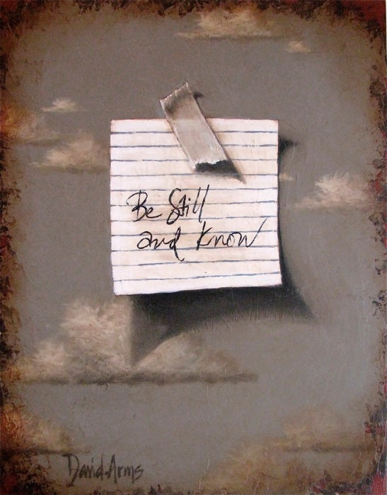 Be Still And Know