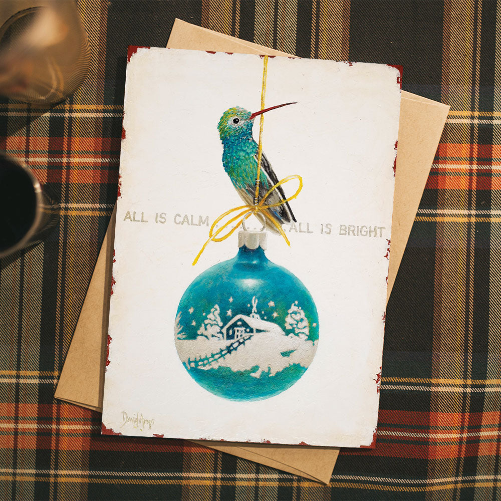 “All Is Calm” Christmas Card