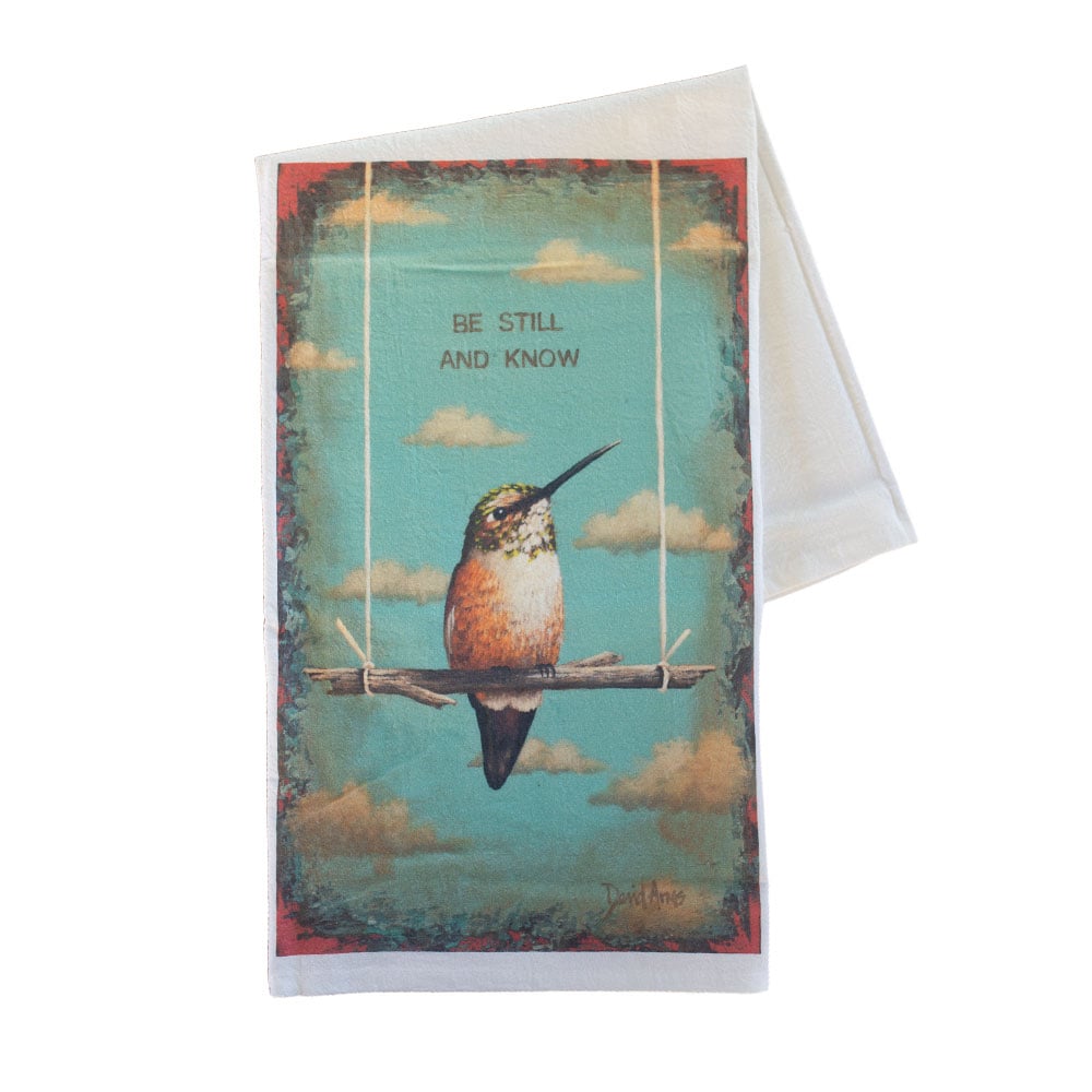 “Be Still And Know” Tea Towel