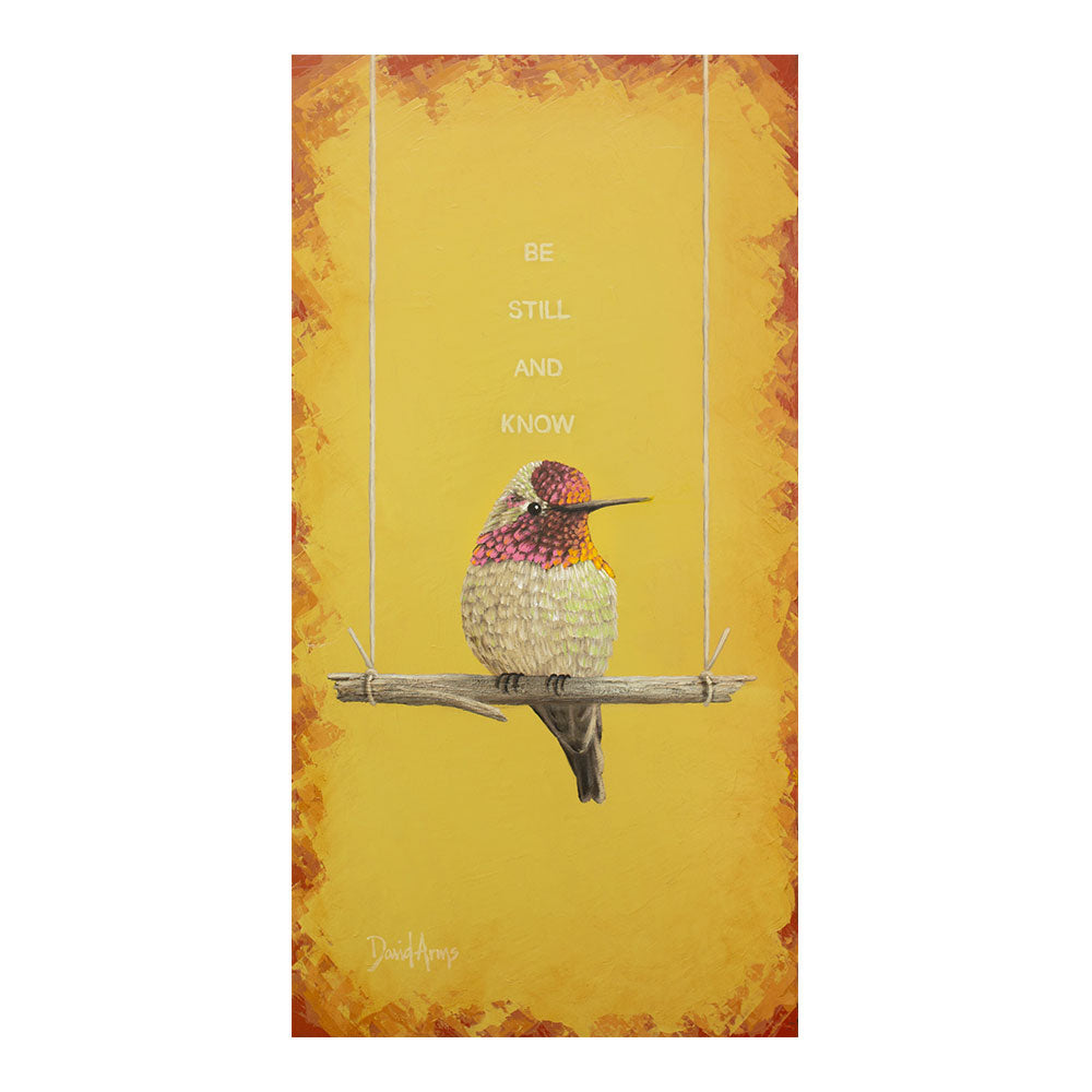 Be Still And Know • 11x21