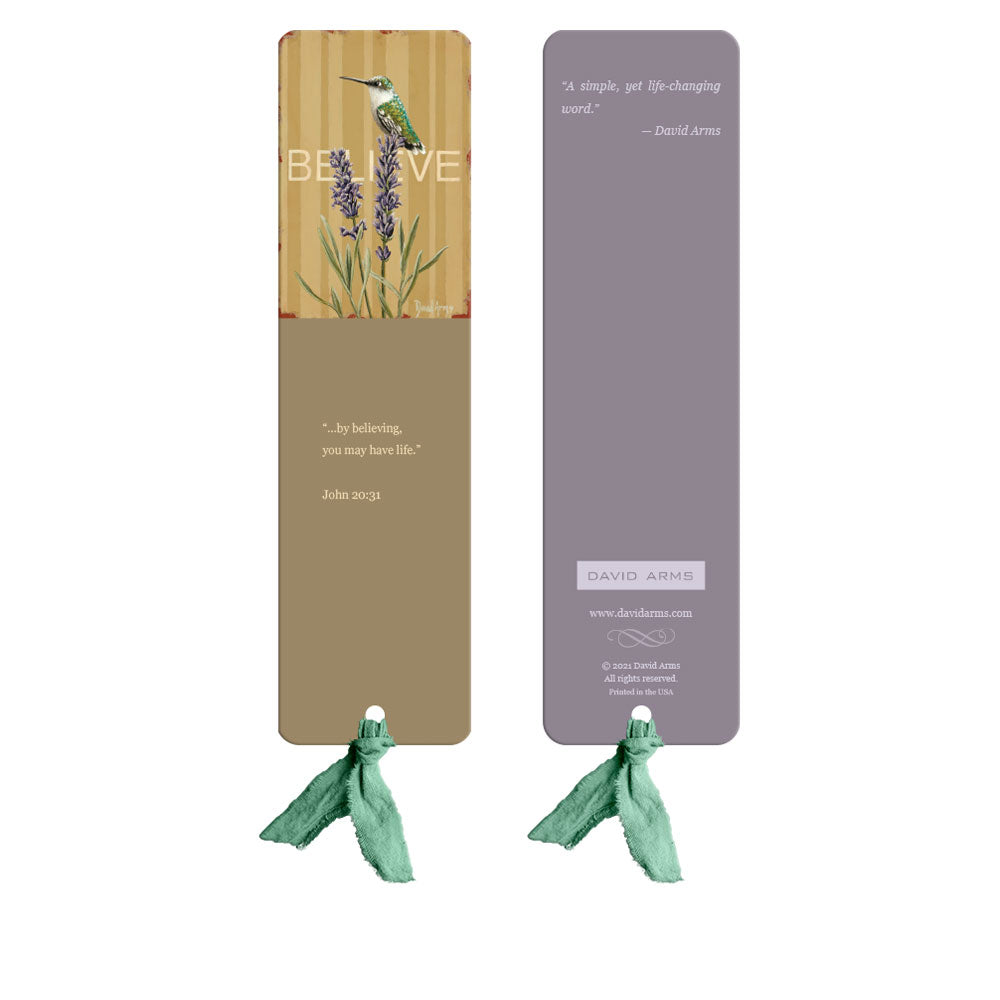 “Believe” Bookmark