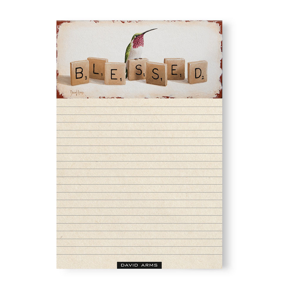 “Blessed” Notepad