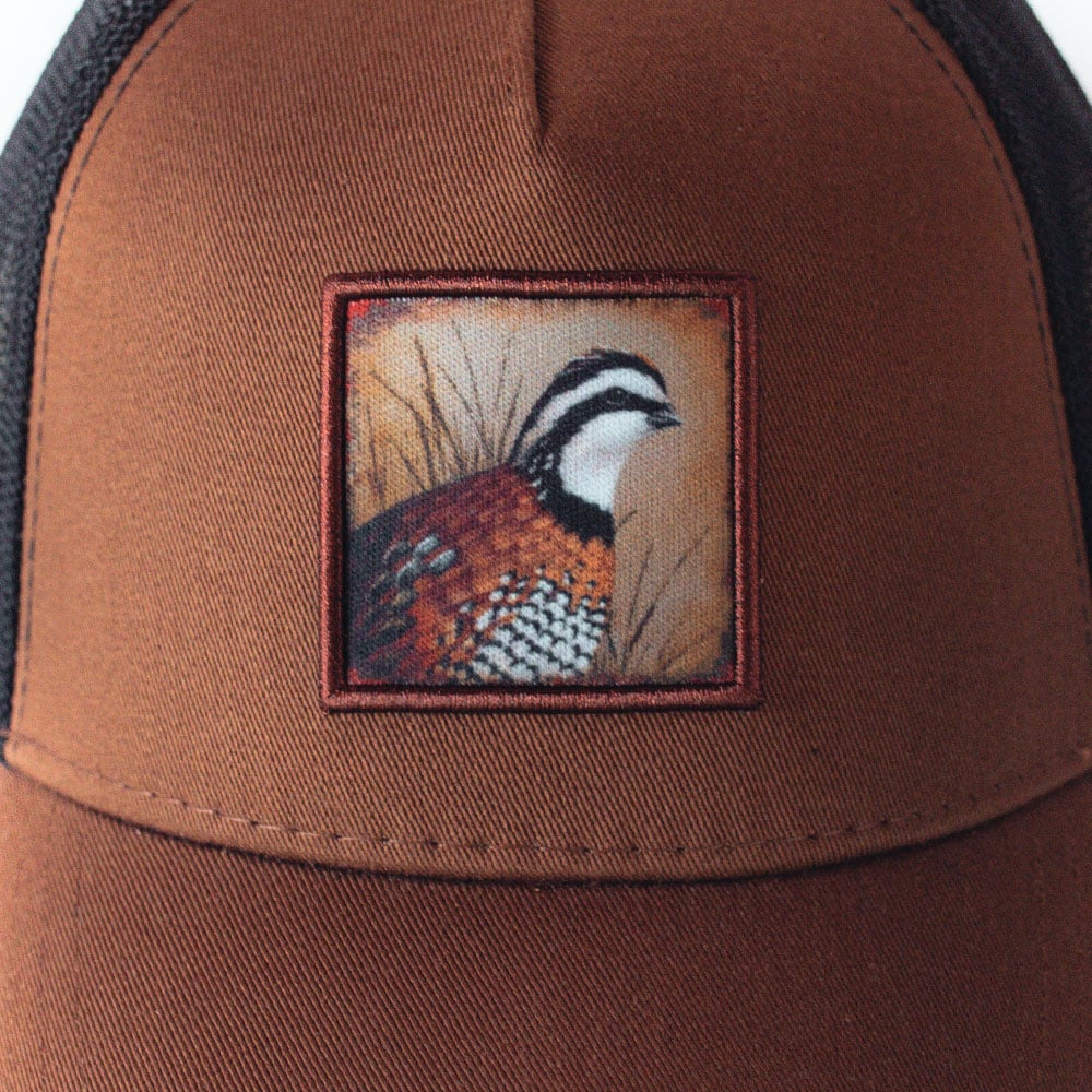 “Quail” Cap (Brown/Black)