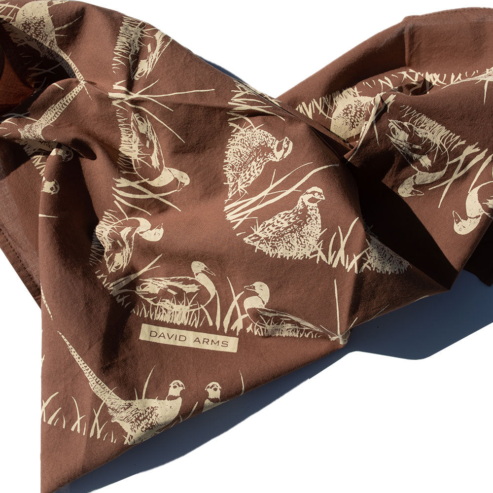 “Brown & Cream” Bandana