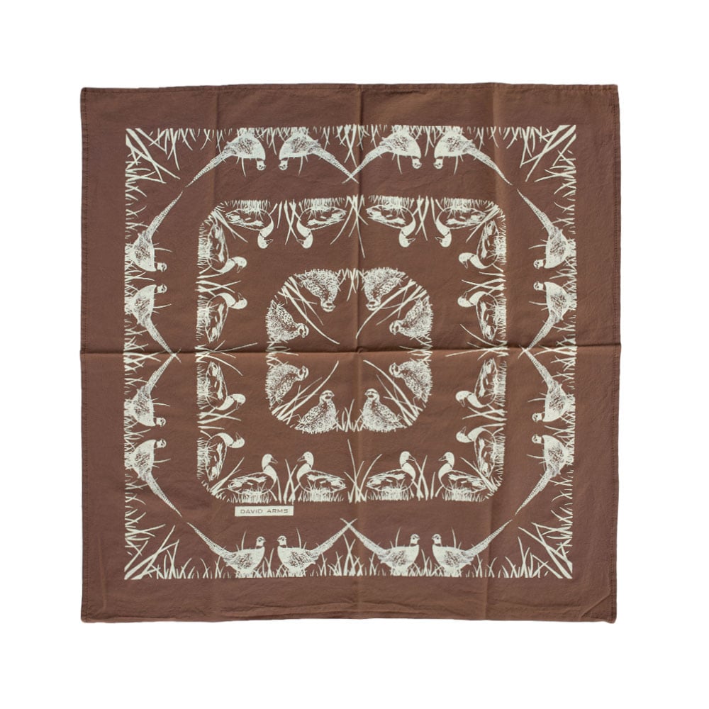 “Brown & Cream” Bandana