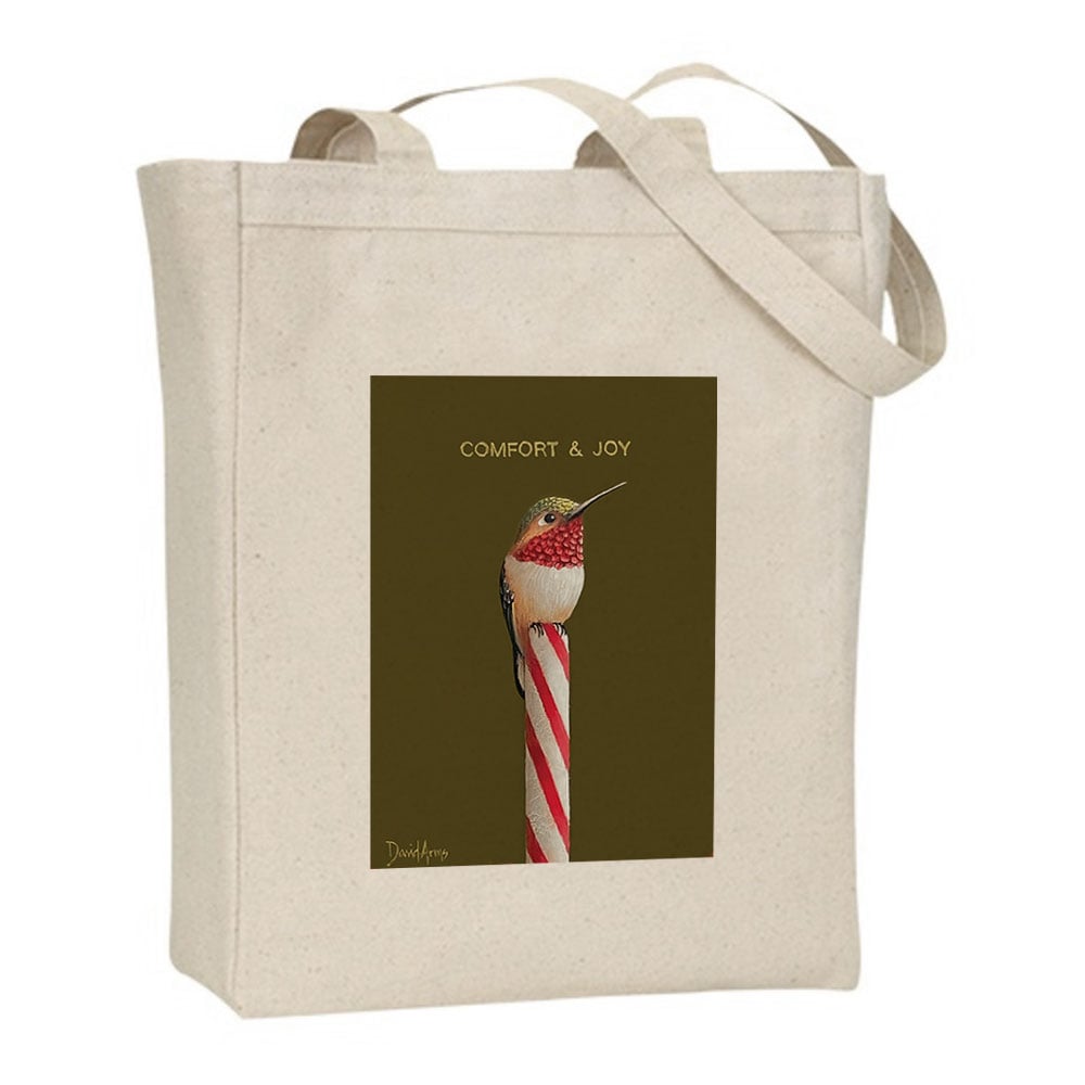 “Comfort & Joy” Canvas Tote Bag