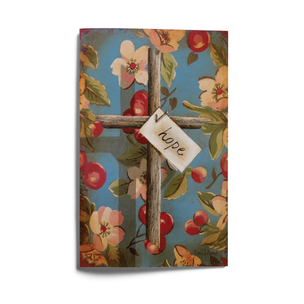 “Cross” (floral) Softcover Notebook
