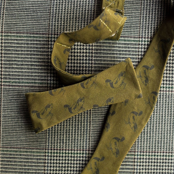 Duck Bow Tie (Green)