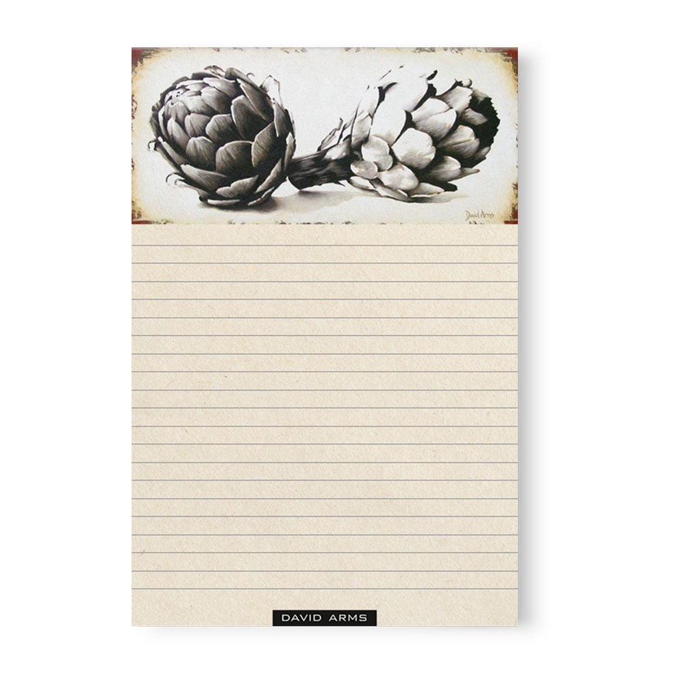 “Endurance” (artichokes) Notepad