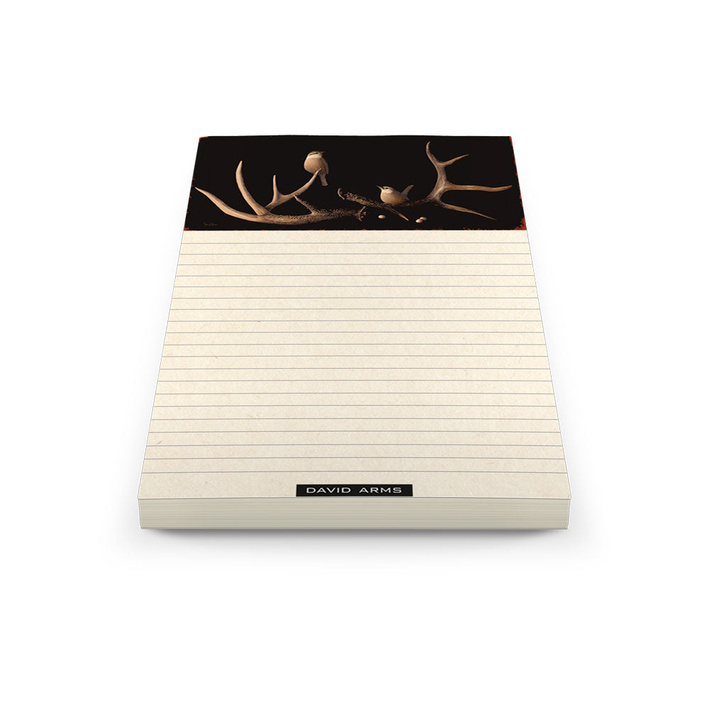 “Faith” (antlers) Notepad