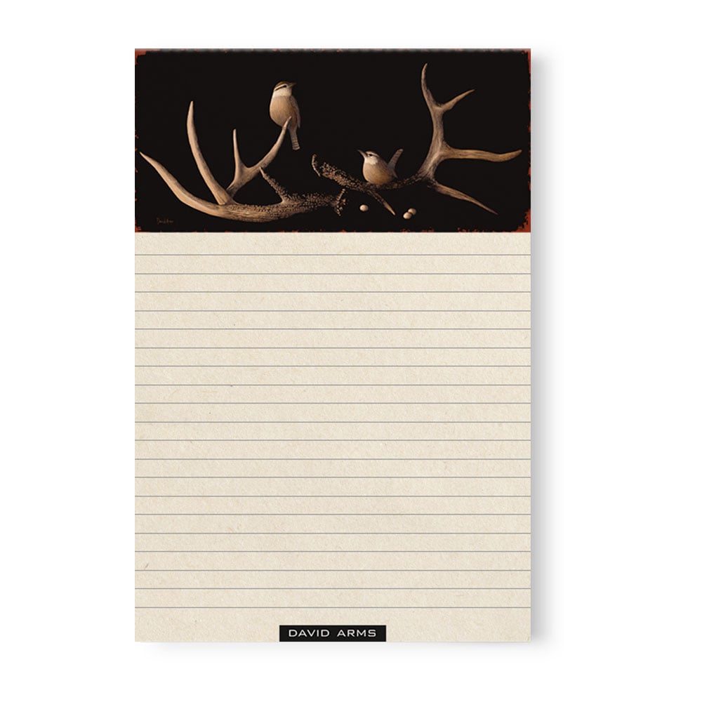 “Faith” (antlers) Notepad