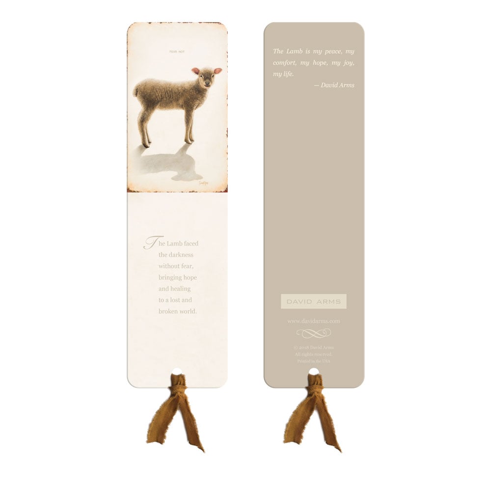 “Fear Not” (Lamb) Bookmark