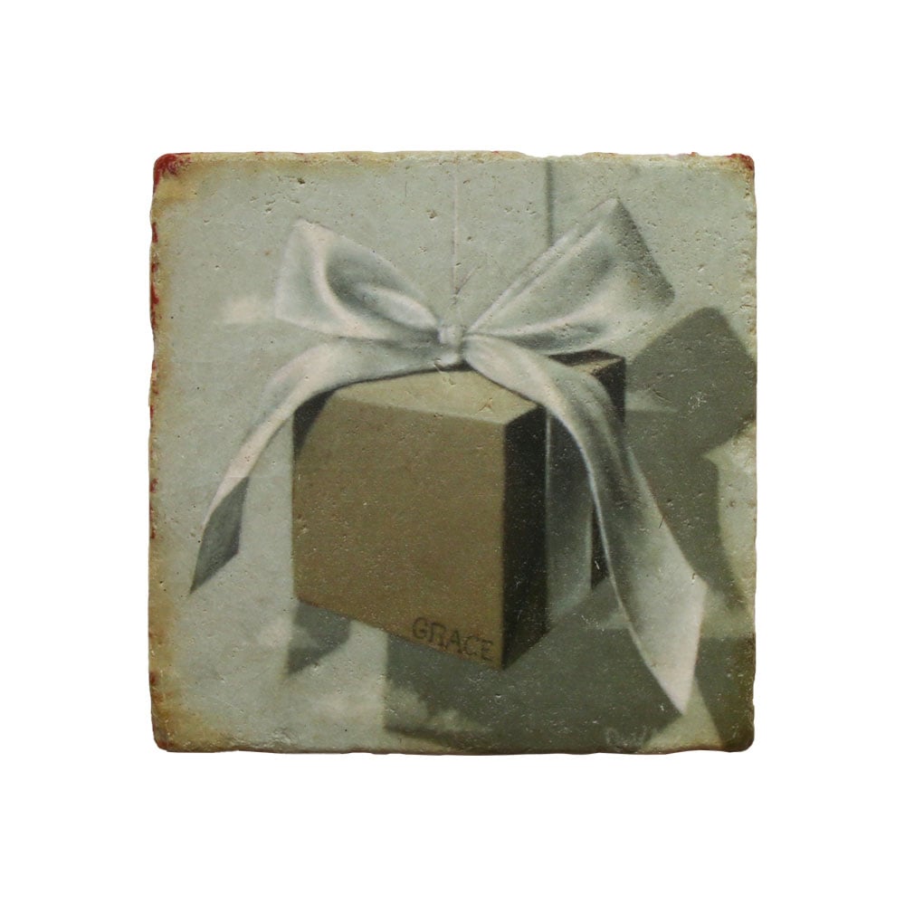 “Gift of Grace” Marble Coaster