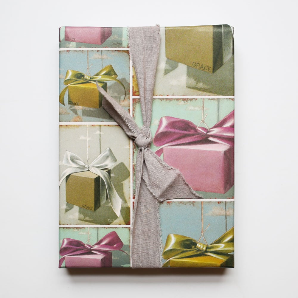 “Gifts” Wrapping Paper Sheet