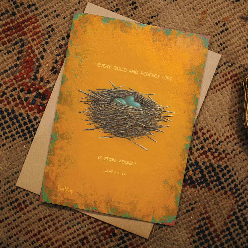 “Good & Perfect Gift” Notecards