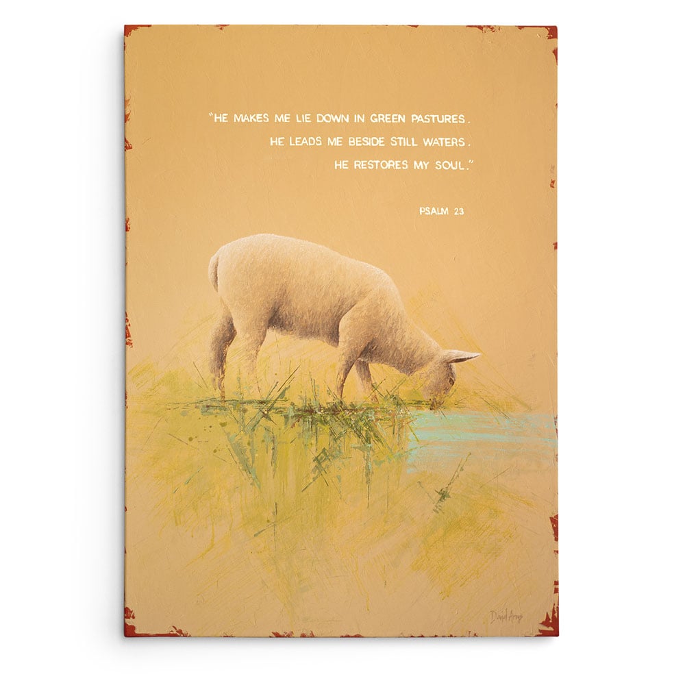 "He Restores My Soul" Giclée