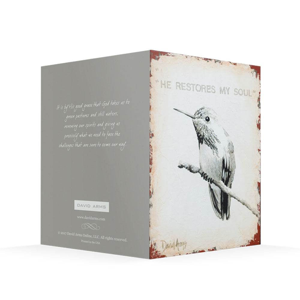 “He Restores My Soul” Notecards