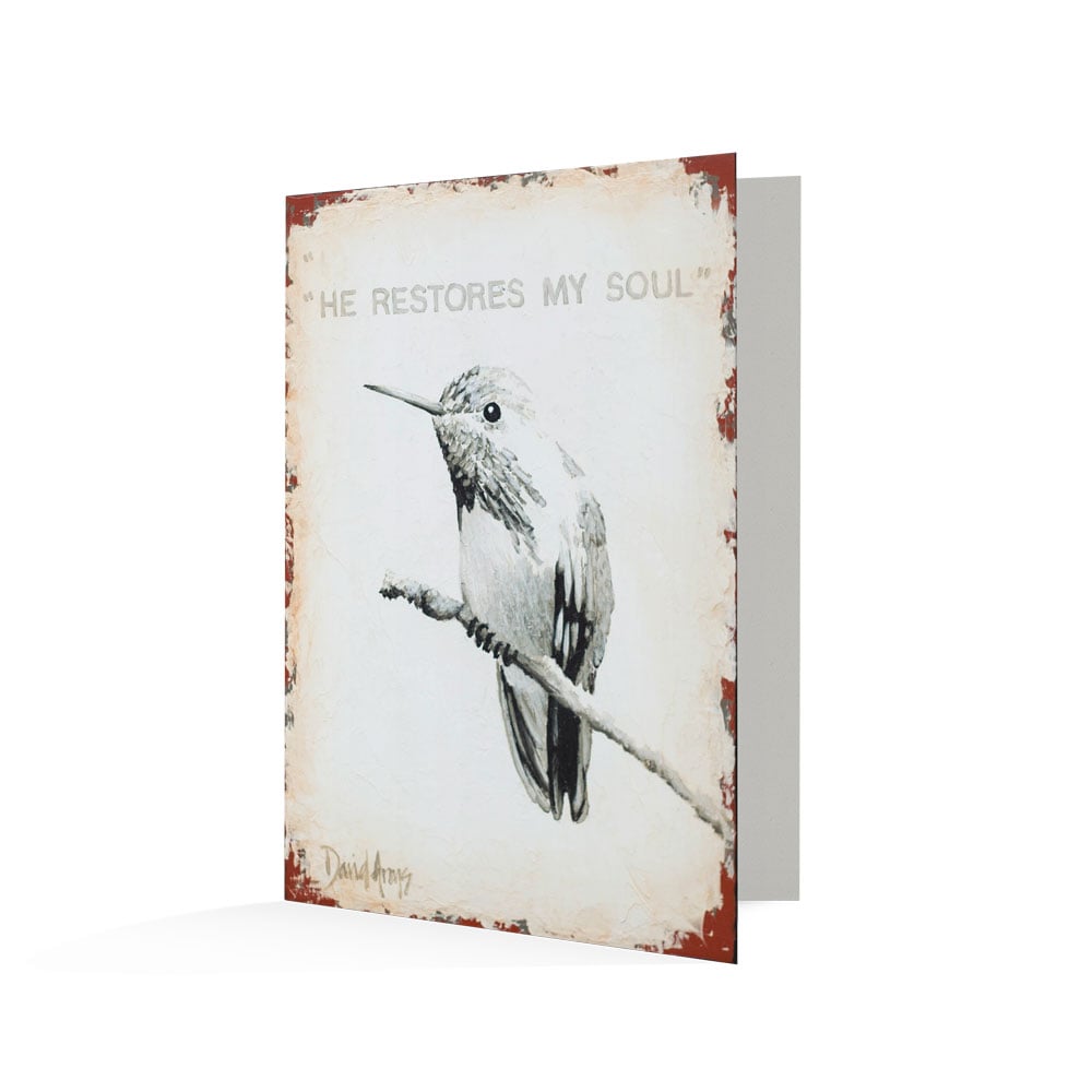 “He Restores My Soul” Notecards