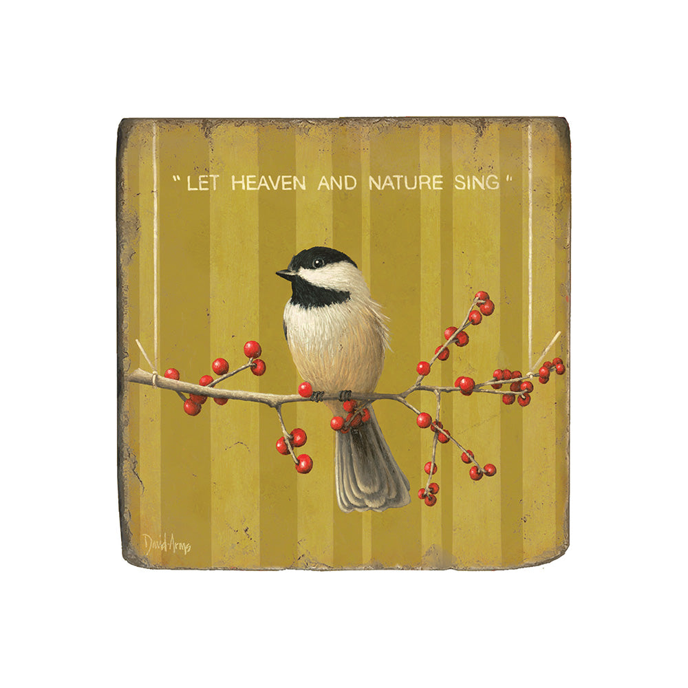 “Heaven And Nature” Marble Coaster