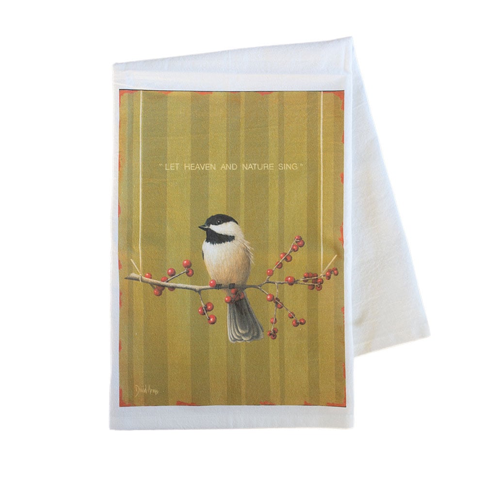 “Let Heaven & Nature Sing” Tea Towel