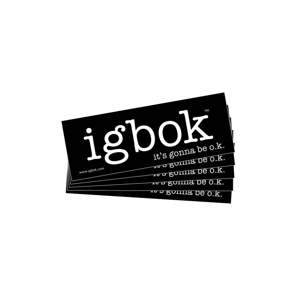 igbok® Bumper Stickers