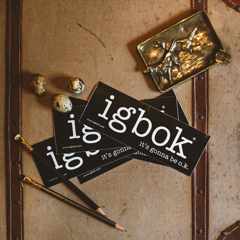 igbok® Bumper Stickers