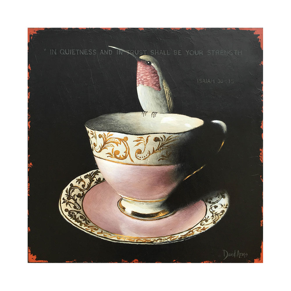 In Quietness and In Trust • 20x20
