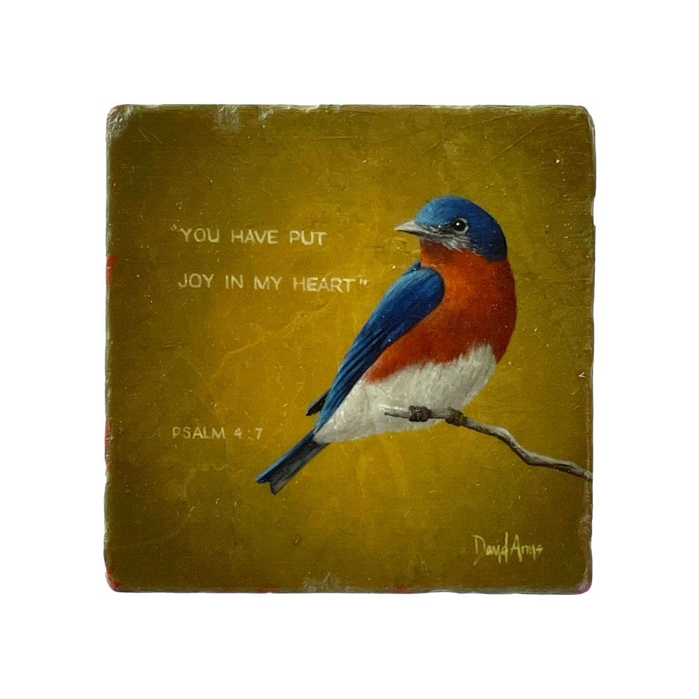 “Joy In My Heart” Marble Coaster