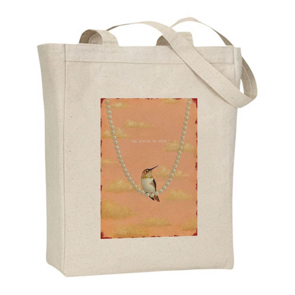 “Joyful In Hope” Canvas Tote Bag