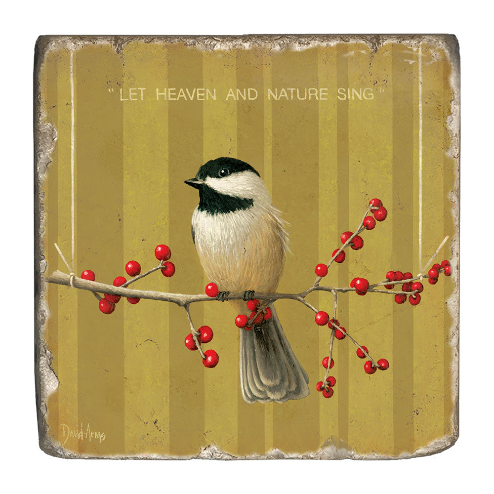 “Let Heaven And Nature Sing” Trivet
