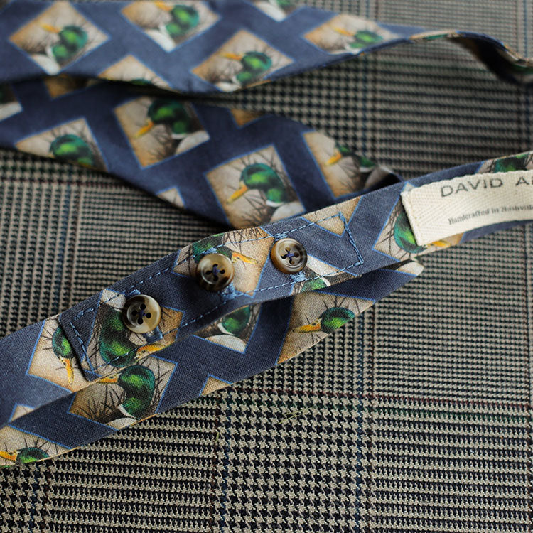 Mallard Bow Tie (Blue)