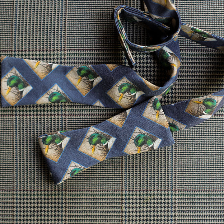 Mallard Bow Tie (Blue)