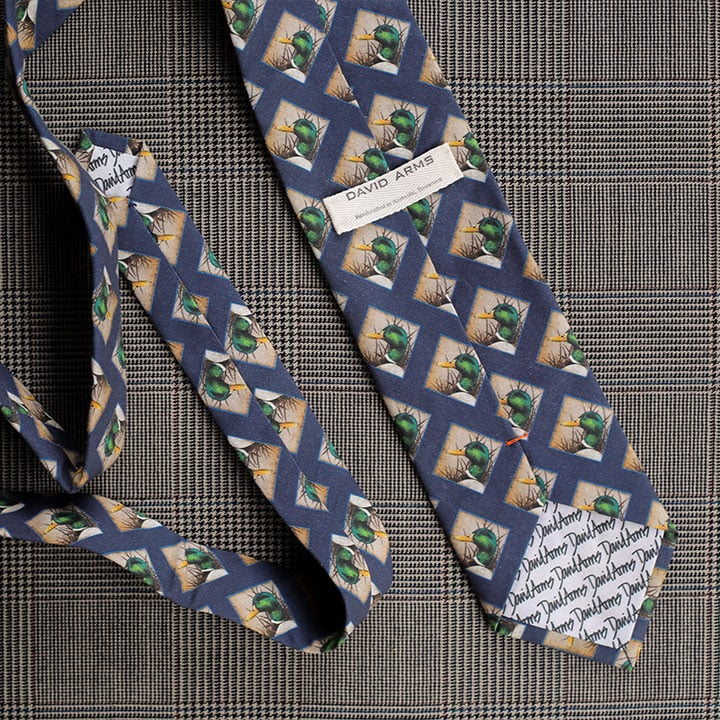 Mallard Necktie (Blue)