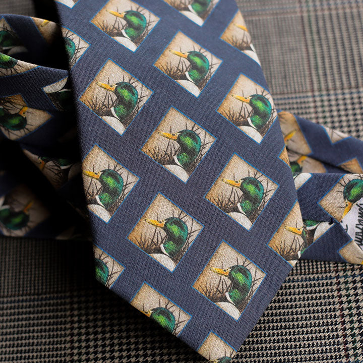Mallard Necktie (Blue)