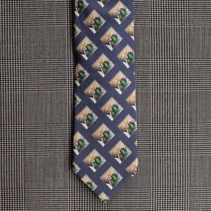 Mallard Necktie (Blue)
