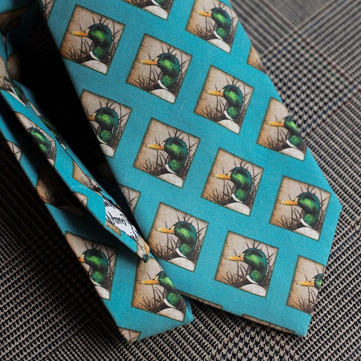 Mallard Necktie (Teal)