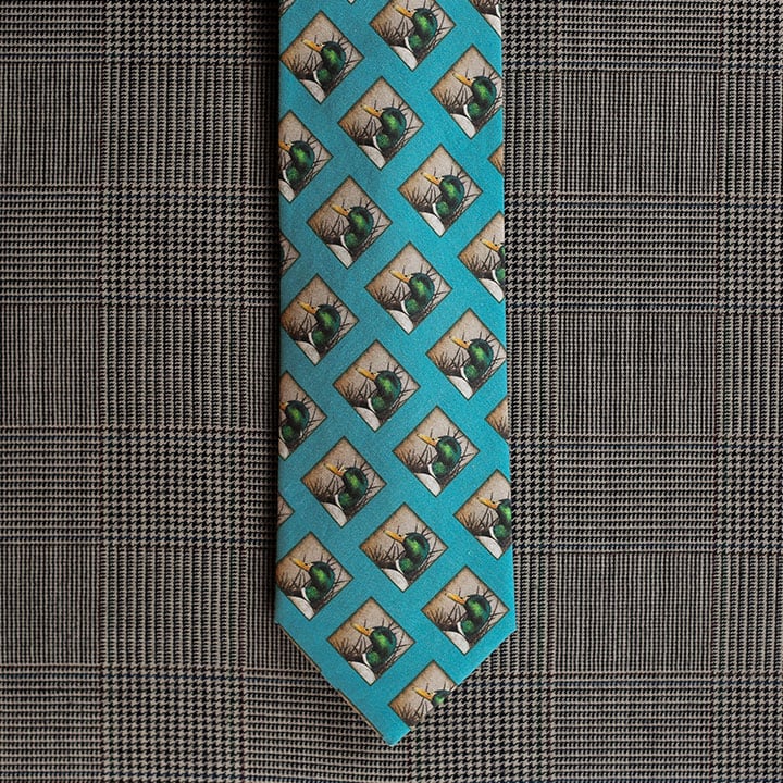 Mallard Necktie (Teal)