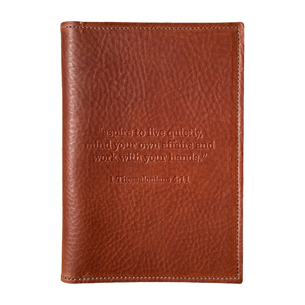 “Aspire” Handmade Leather Journal