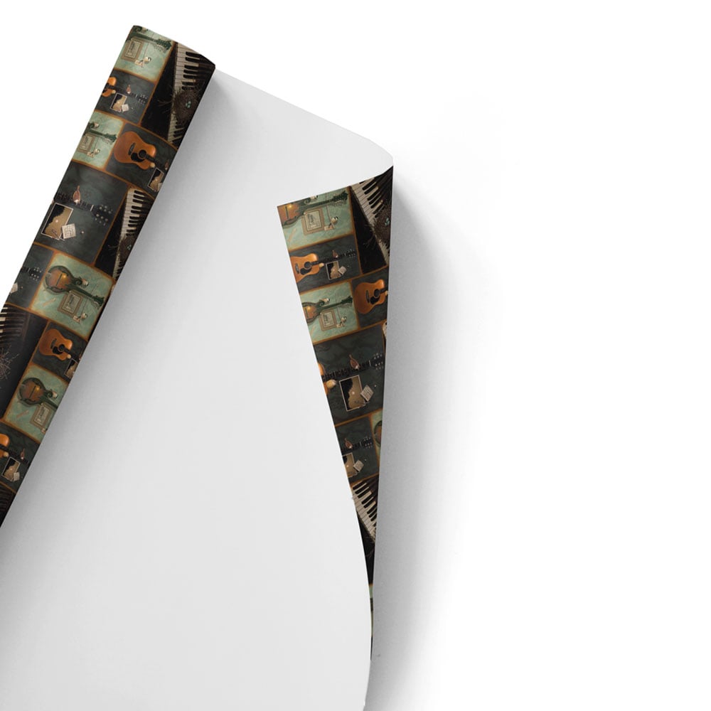 “Music” Wrapping Paper Sheet