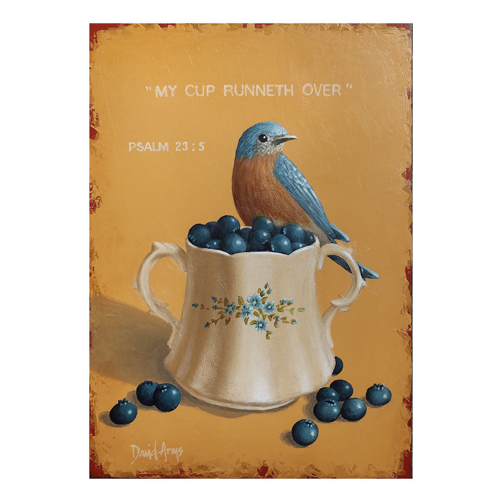 My Cup Runneth Over • 12x17
