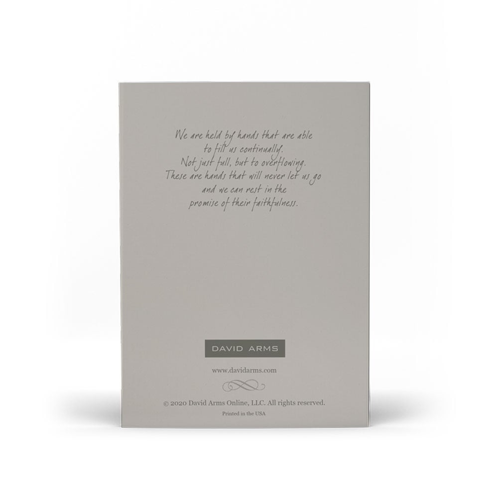 “My Cup Runneth Over” (Coffee Beans) Notecards