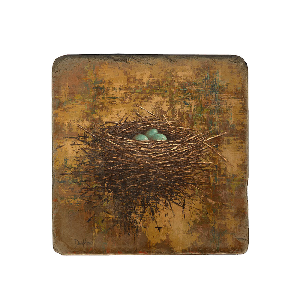 “Nest” Marble Coaster