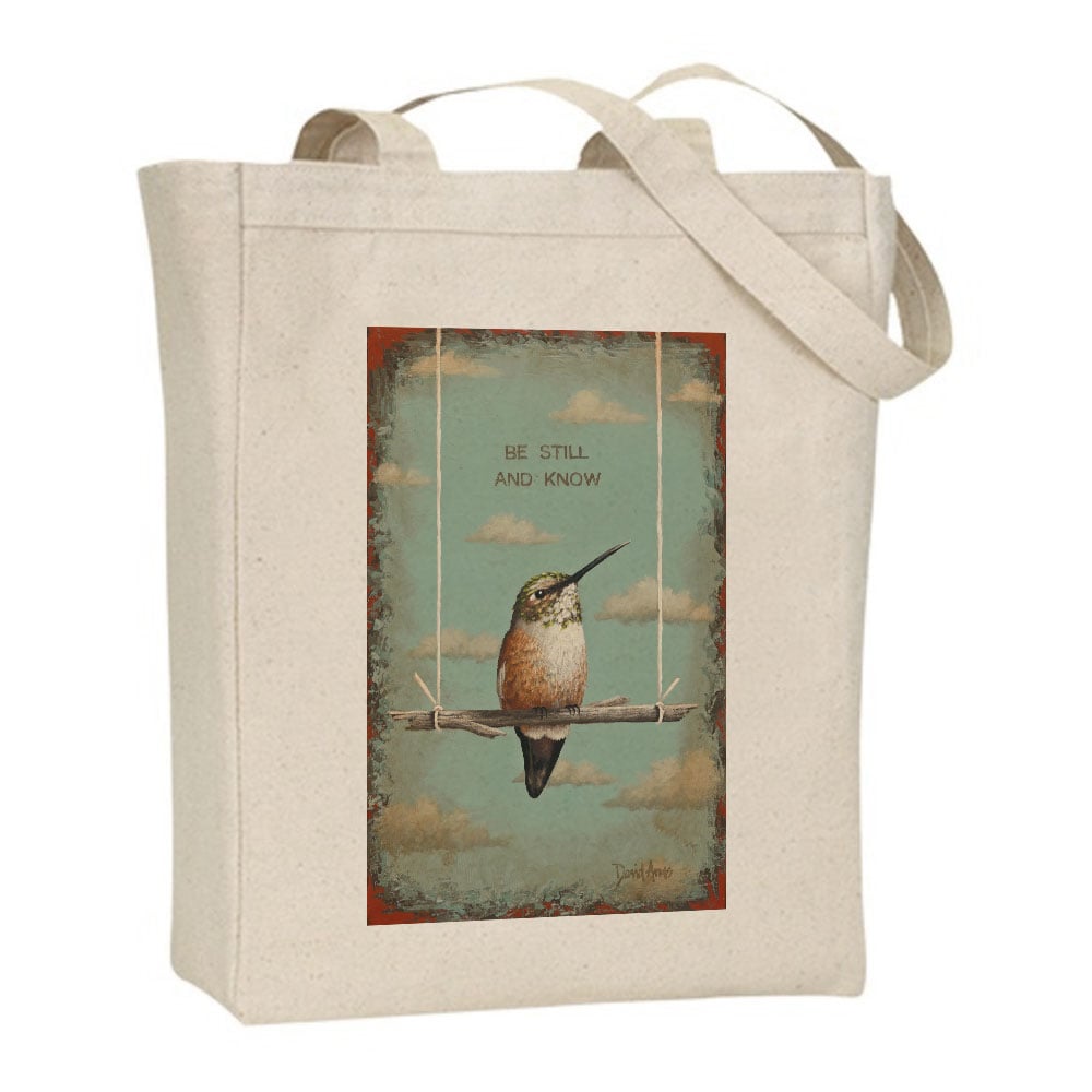 “Be Still And Know” Canvas Tote Bag