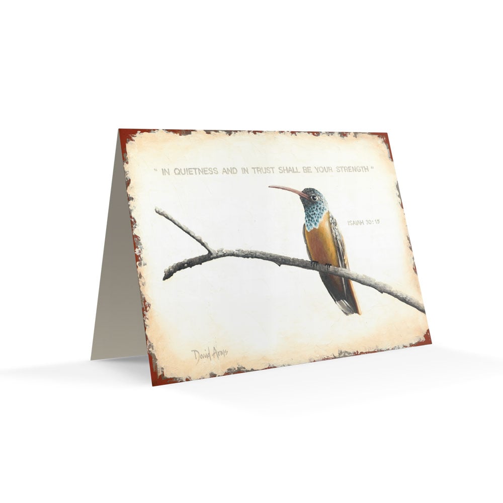 “In Quietness & Trust” Notecards
