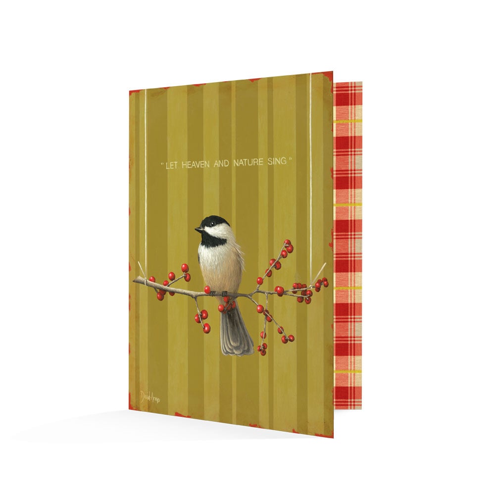 Let Heaven And Nature Sing Christmas Card Pack of 8 Let Heaven And Nature Sing Christmas Card Pack of 8