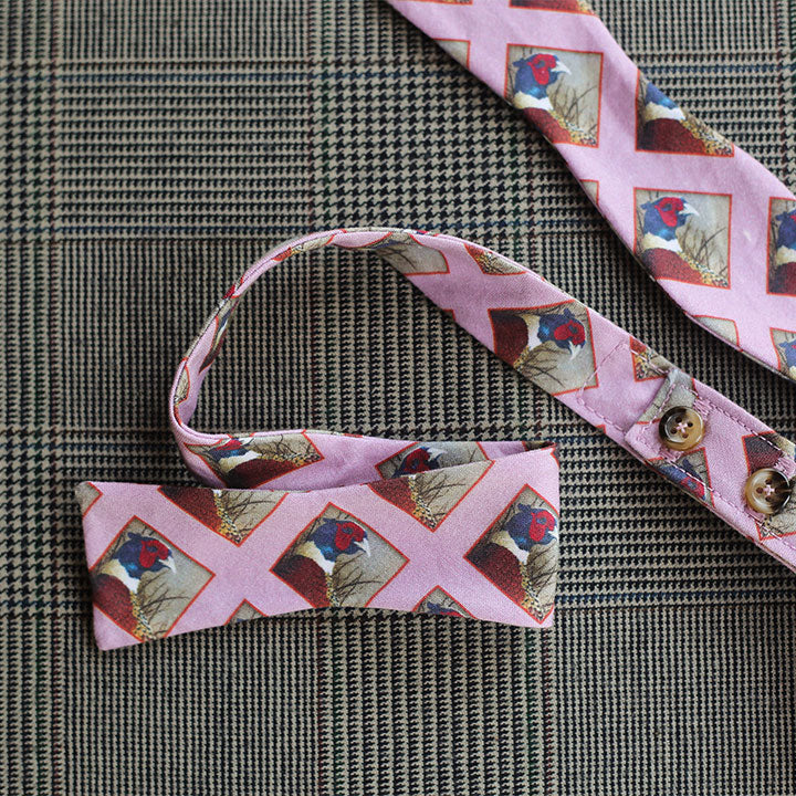 Pheasant Bow Tie (Lavender)