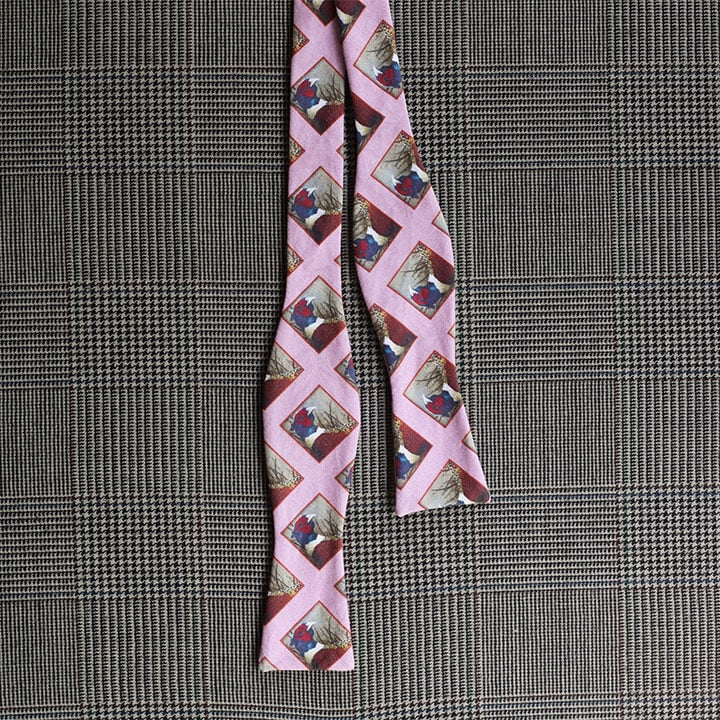 Pheasant Bow Tie (Lavender)