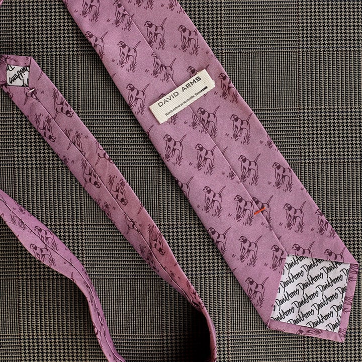 Pointer Necktie (Lavender)