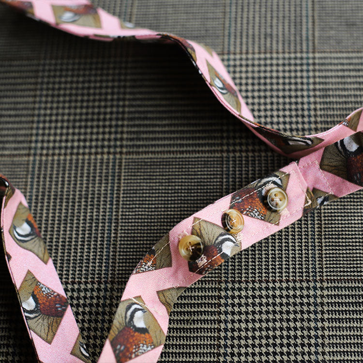Quail Bow Tie (Pink)