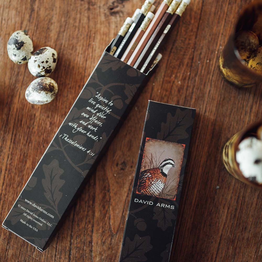 “Quail” Boxed Pencils